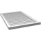 Ekena Millwork Vertical Surface Mount PVC Gable Vent w/ 2"W x 2"H , Brickmould Sill Frame, 26"W x 38"H GVPVE26X3803SN - alternate 2